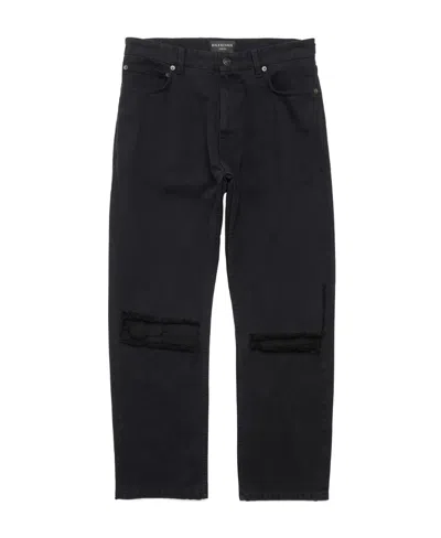 BALENCIAGA BALENCIAGA STRAIGHT-LEG DENIM JEANS