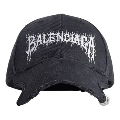 BALENCIAGA Balenciaga Diy Metal Outline Cap 'Black'