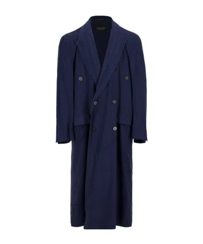 BALENCIAGA FLUID DOUBLE-BREASTED COAT