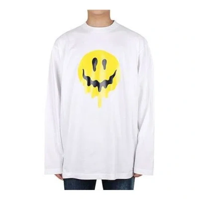 BALENCIAGA Balenciaga Drip Peace T-shirt Large Fit 'White'