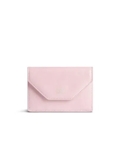 BALENCIAGA WOMEN'S ENVELOPE MINI WALLET  IN PETAL PINK