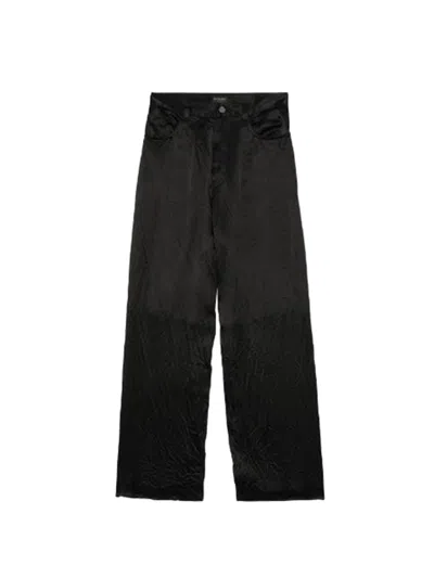 BALENCIAGA FIVE-POCKET BAGGY TROUSERS