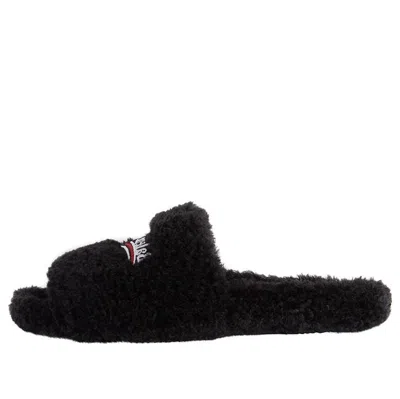 BALENCIAGA Balenciaga Furry Slides 'Black'