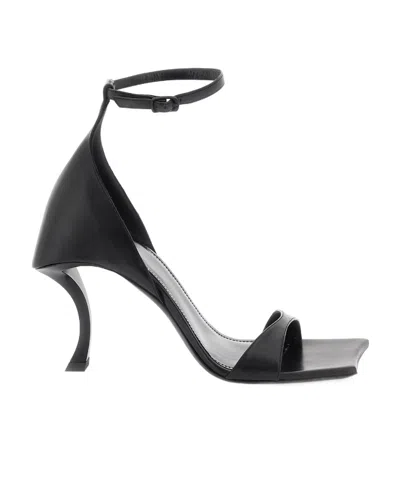 BALENCIAGA BALENCIAGA HOURGLASS ANKLE STRAP SANDALS