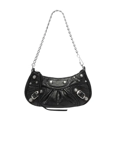 BALENCIAGA BALENCIAGA LE CAGOLE ZIPPED MINI SHOULDER BAG