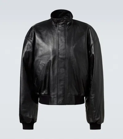 BALENCIAGA LEATHER BLOUSON
