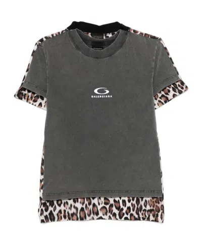 BALENCIAGA BALENCIAGA TAPED DOUBLE T-SHIRT