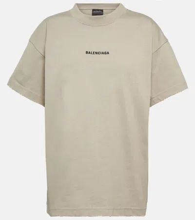 BALENCIAGA LOGO COTTON T-SHIRT