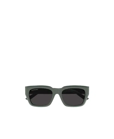 BALENCIAGA BALENCIAGA EYEWEAR RECTANGLE FRAME SUNGLASSES