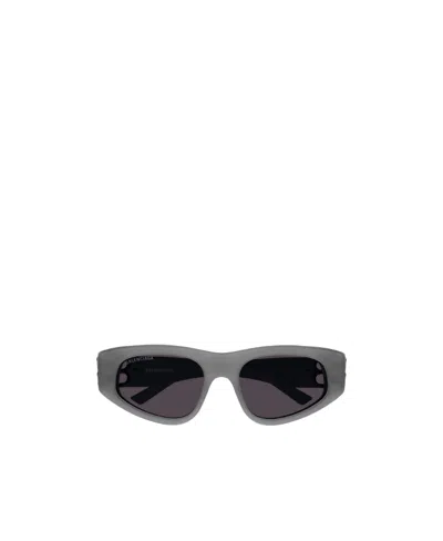 BALENCIAGA BALENCIAGA EYEWEAR RECTANGULAR FRAME SUNGLASSES