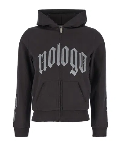 BALENCIAGA BALENCIAGA NOLOGO ZIP-UP HOODIE