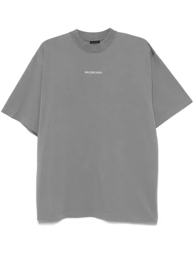 BALENCIAGA LOGO-PRINT T-SHIRT