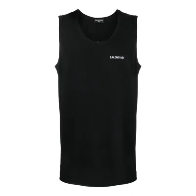 BALENCIAGA Balenciaga Loose Tank Top 'Black'
