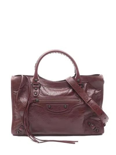 BALENCIAGA MEDIUM LE CITY TWO-WAY HANDBAG