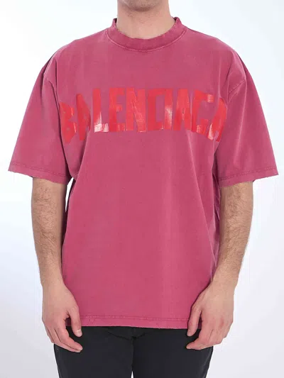 BALENCIAGA BALENCIAGA MEN TAPE TYPE T-SHIRT
