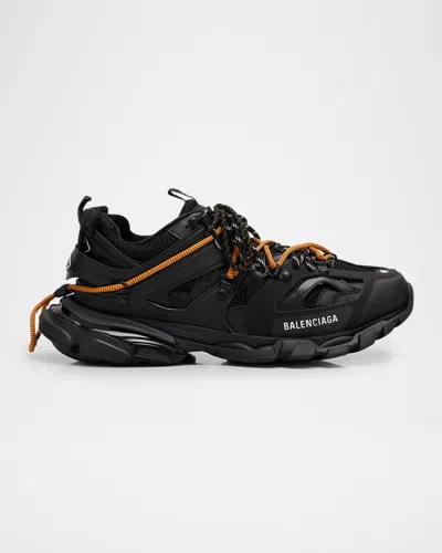 BALENCIAGA MEN'S TRACK TRAIL MESH SNEAKERS