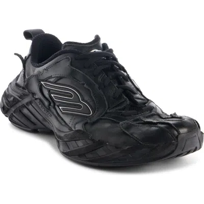 BALENCIAGA BALENCIAGA MONDAY 3B LOGO LOW TOP SNEAKER