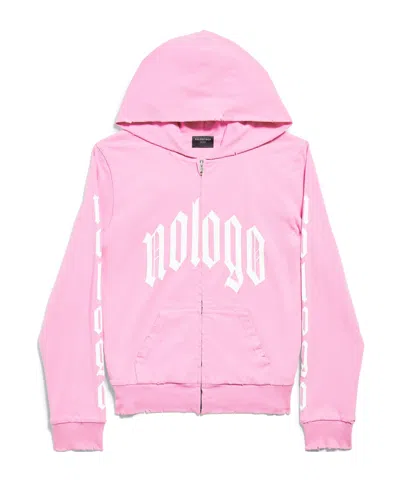 BALENCIAGA BALENCIAGA NOLOGO ZIP-UP HOODIE