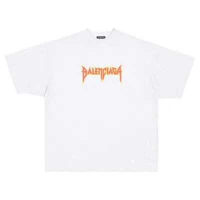 BALENCIAGA BALENCIAGA OVERSIZED T-SHIRT 'DIRTY WHITE'