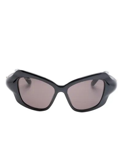 BALENCIAGA PALAZZO BUTTERFLY-FRAME SUNGLASSES