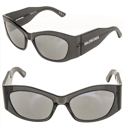 BALENCIAGA BALENCIAGA PANTHER 0329 GRAY SILVER MIRROR FASHION UNISEX SUNGLASS BB0329S 003