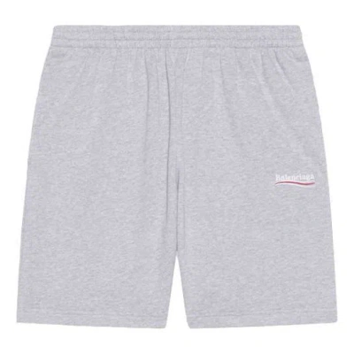 BALENCIAGA Balenciaga Political Campaign Sweat Shorts 'Grey'