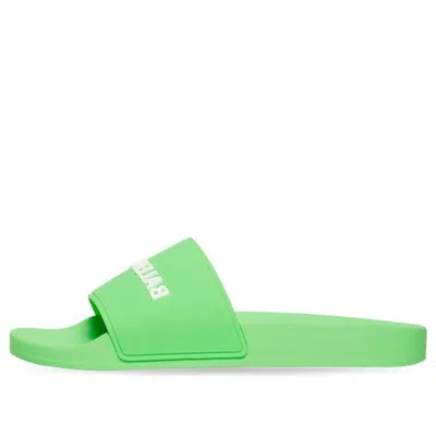 BALENCIAGA Balenciaga Pool Slides 'Fluo Green'
