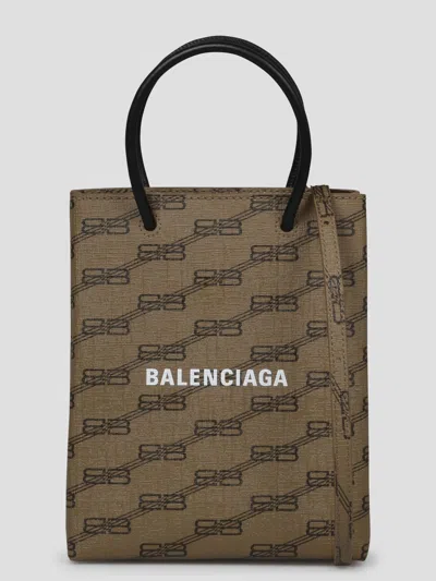 BALENCIAGA PRINTED CANVAS PHONE CASE
