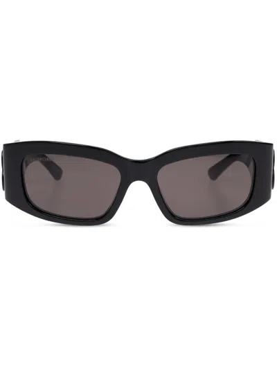 BALENCIAGA RECTANGLE-FRAME SUNGLASSES