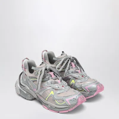 BALENCIAGA BALENCIAGA RUNNER 2.0 GREY/YELLOW/PINK SNEAKERS WOMEN