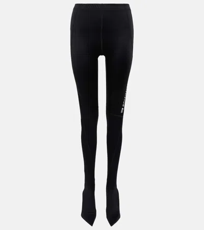 BALENCIAGA SPORTY B KNIFE PANTALEGGINGS