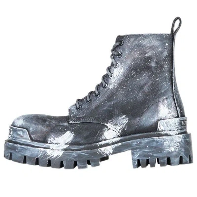 BALENCIAGA Balenciaga Strike Boots 'Grey Silver'