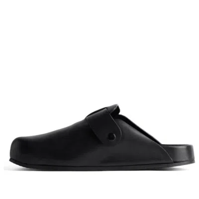 BALENCIAGA Balenciaga Sunday Mules 'Black Matte Calfskin'