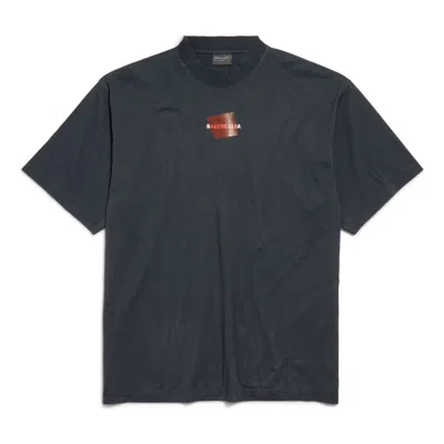 BALENCIAGA Balenciaga Taped Balenciaga Back T-Shirt 'Black'