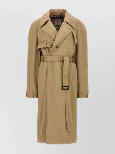 BALENCIAGA TRENCH COAT BELTED BACK VENT