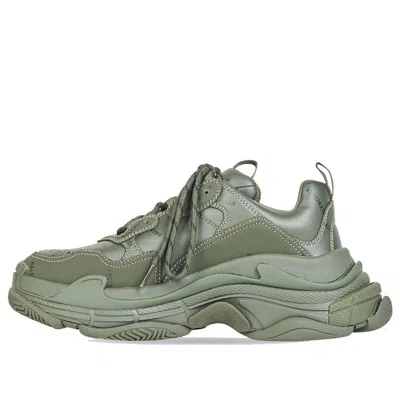 BALENCIAGA Balenciaga Triple S 'Allover Logo - Dark Green'