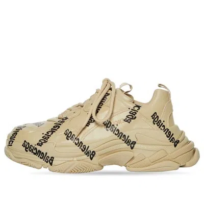 BALENCIAGA Balenciaga Triple S Logotype 'Beige'