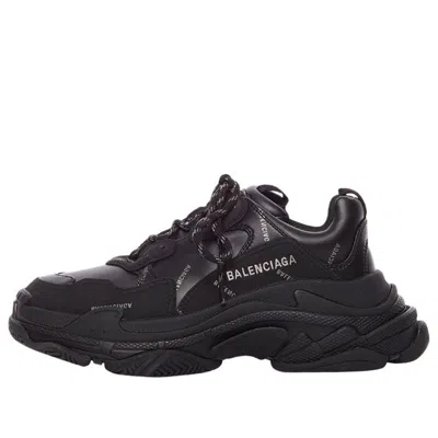 BALENCIAGA Balenciaga Triple S Sneaker 'Allover Logo - Black'