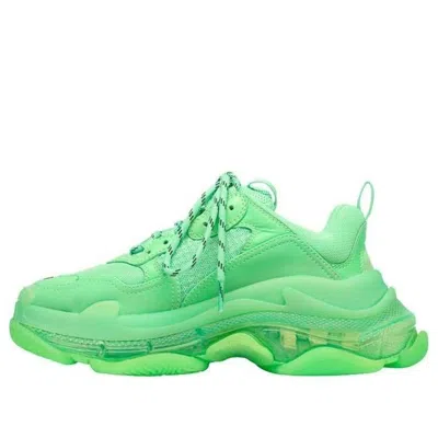 BALENCIAGA Balenciaga Triple S Sneaker 'Clear Sole - Neon Green'