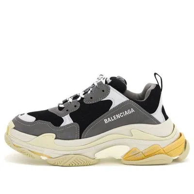 BALENCIAGA Balenciaga Triple S Sneaker 'Grey Yellow'