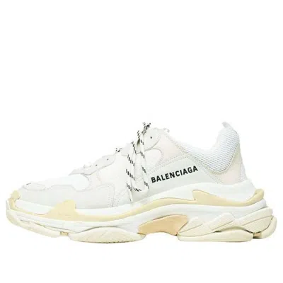 BALENCIAGA Balenciaga Triple S Sneaker 'White Tan' 2018
