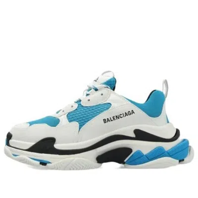 BALENCIAGA Balenciaga Triple S Sneakers 'White Carib Blue'
