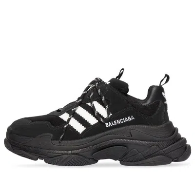BALENCIAGA (WMNS) Adidas x Balenciaga Triple S Sneaker 'Black'
