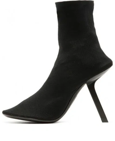 BALENCIAGA (WMNS) Balenciaga 110mm Stretch Heeled Boots 'Black'
