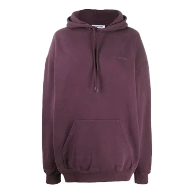 BALENCIAGA (WMNS) Balenciaga Alphabet Printing Hoodie Purple