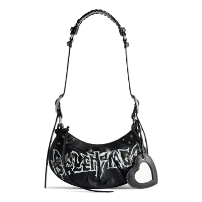 BALENCIAGA (WMNS) Balenciaga Le Cagole Xs Shoulder Bag Diy Metal 'Black'