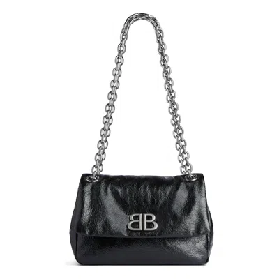 BALENCIAGA (WMNS) Balenciaga Monaco Mini Bag 'Black'