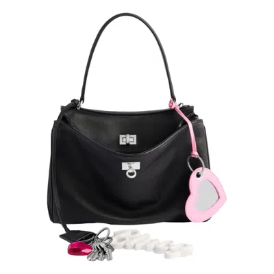 BALENCIAGA (WMNS) Balenciaga Rodeo Small Handbag Used Effect With One Charm 'Black'