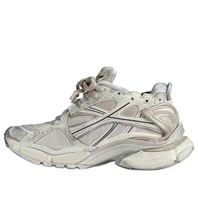 BALENCIAGA (WMNS) Balenciaga Runner Sneakers 'Beige Nylon Suede-Like Fabric'