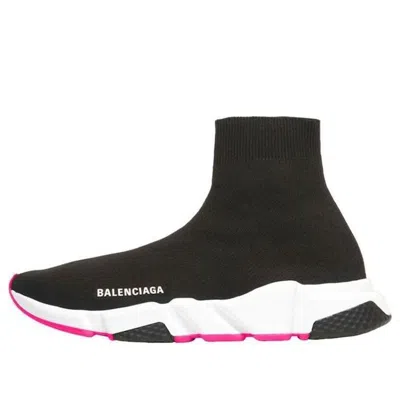 BALENCIAGA (WMNS) Balenciaga Speed Trainer 'Black Pink Sole'